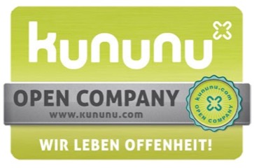 Auszeichnung kununu Open Company — zum kununu-Profil